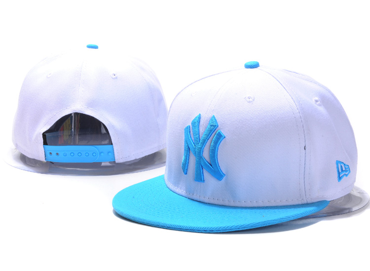 MLB New York Yankees NE Snapback Hat #45